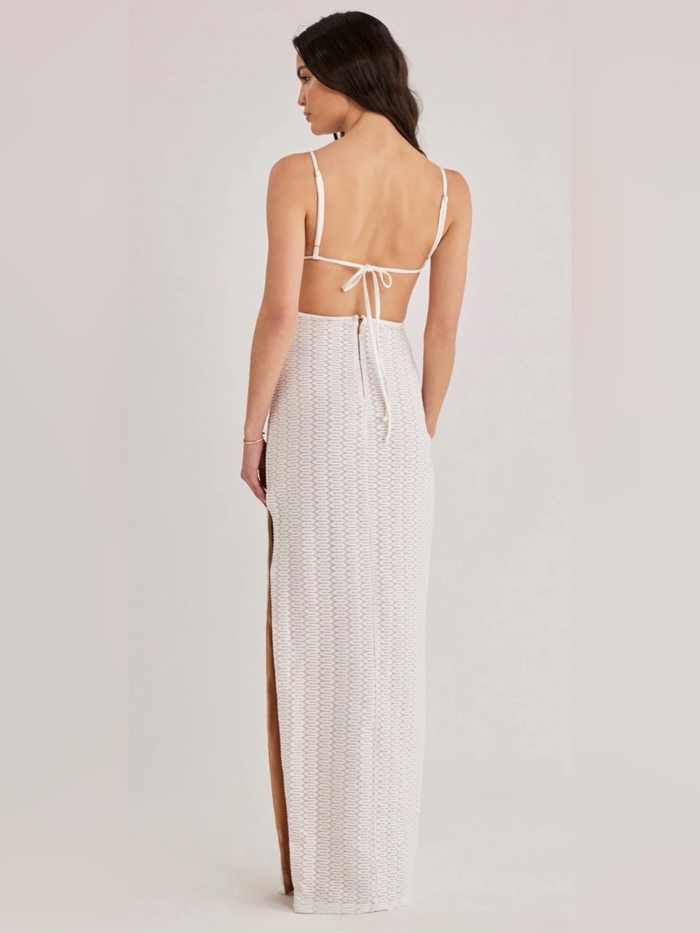 Rumer White Samara Tri Maxi Dress - Picture 3 of 6